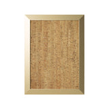 Decorative Cork Bulletin Board, Gold Metallic Frame