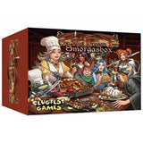 Slugfest Games: Red Dragon Inn: Smorgasbox, Expansion, Includes Roobted Version Of This Product, With Five New Games, For Ages 1