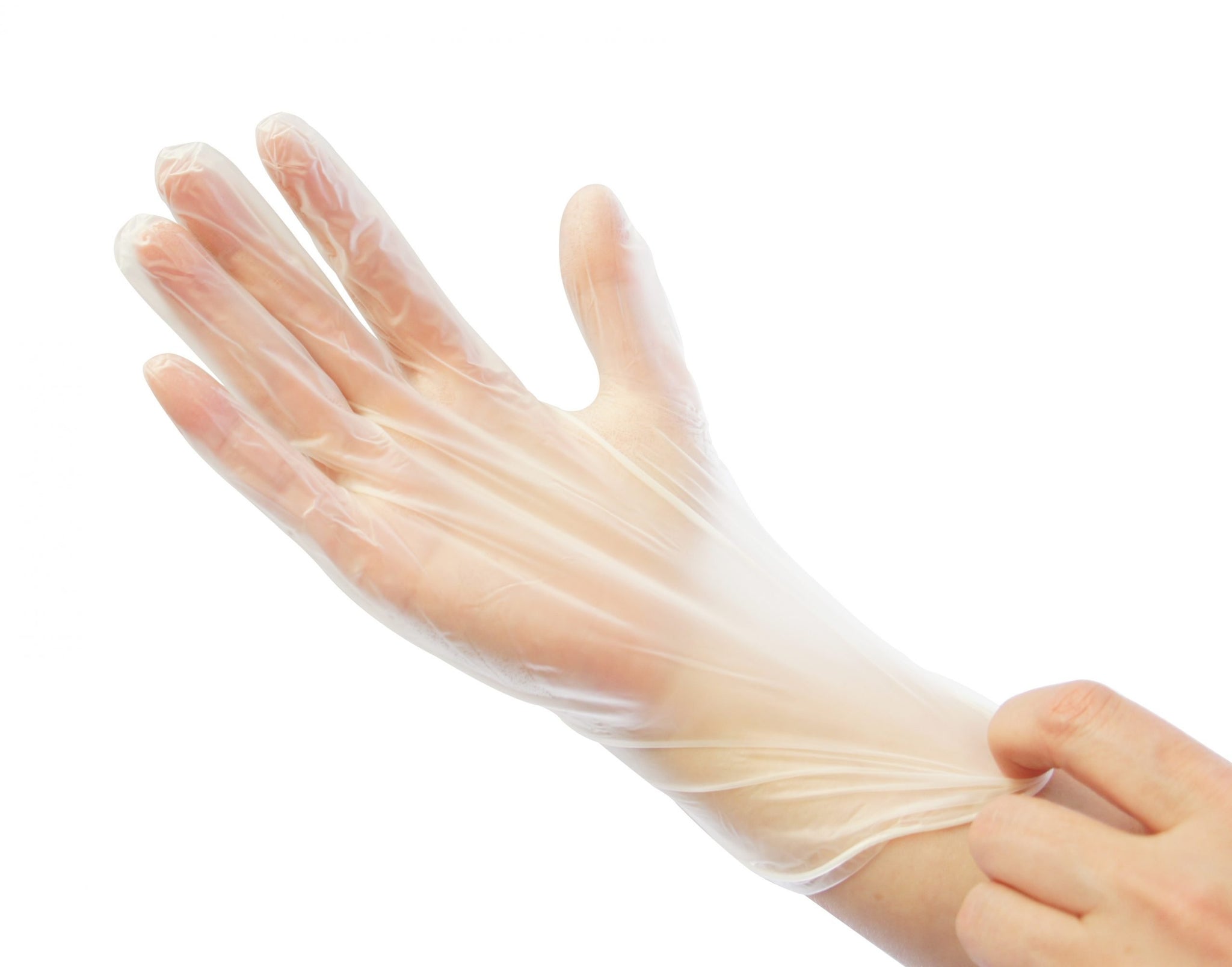 All Purpose Vinyl Gloves (Box Of 100 Gloves), Size L