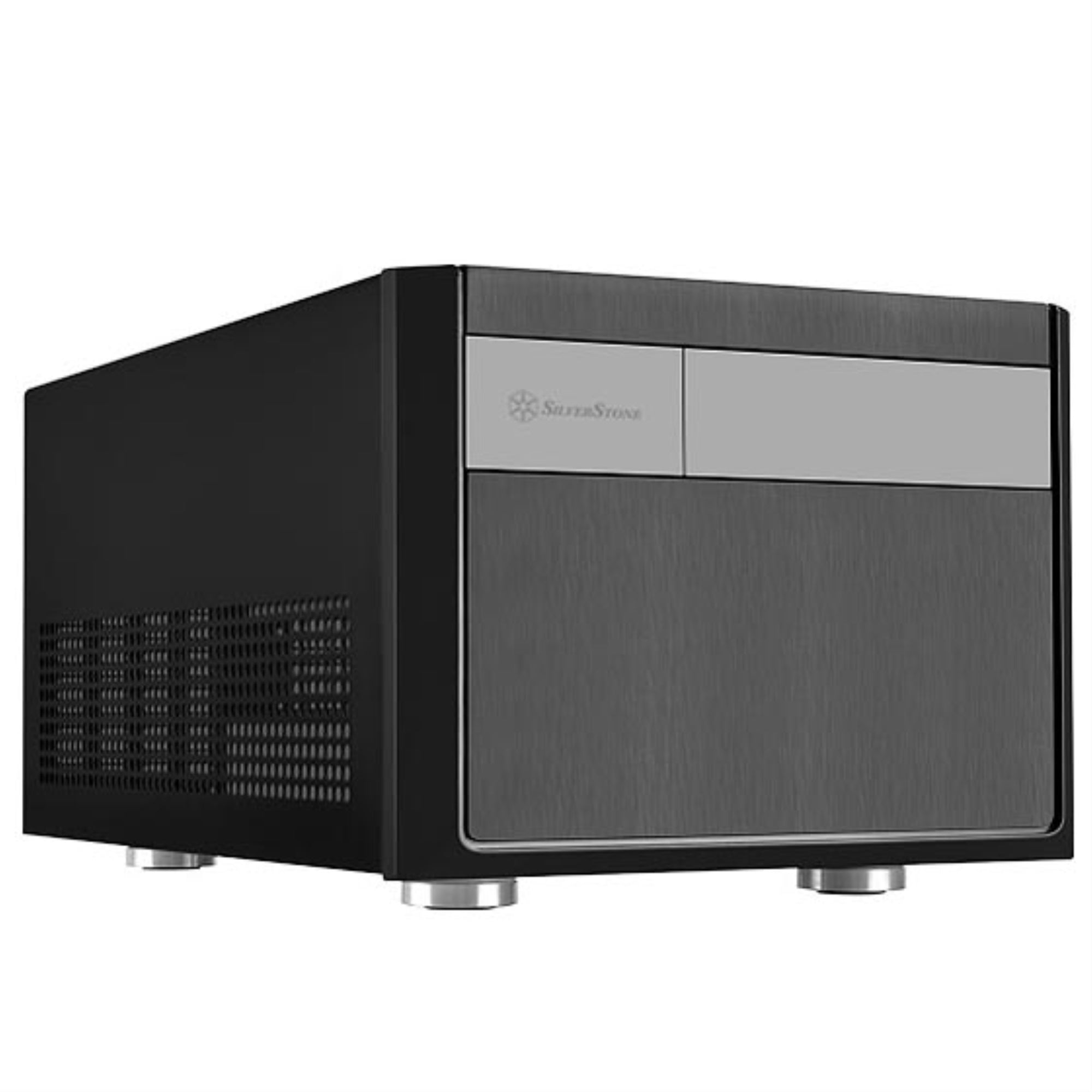 Silverstone Tek Micro-Atx, Mini-Dtx, Mini-Itx Small Form Factor Computer Case, Compatible With Atx Psu Cases Sg11B