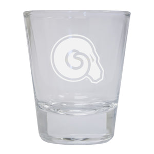 Albany State University Etched Round Shot Glass 2-Pack
