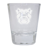 Butler Bulldogs Etched Round Shot Glass 2-Pack