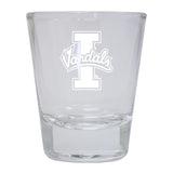 Idaho Vandals Etched Round Shot Glass 2-Pack