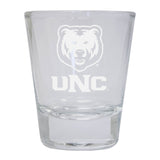 Northern Colorado Bears Etched Round Shot Glass 2-Pack