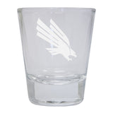 North Texas Etched Round Shot Glass 2-Pack