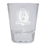 Old Dominion Monarchs Etched Round Shot Glass 2-Pack