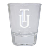Tuskegee University Etched Round Shot Glass 2-Pack