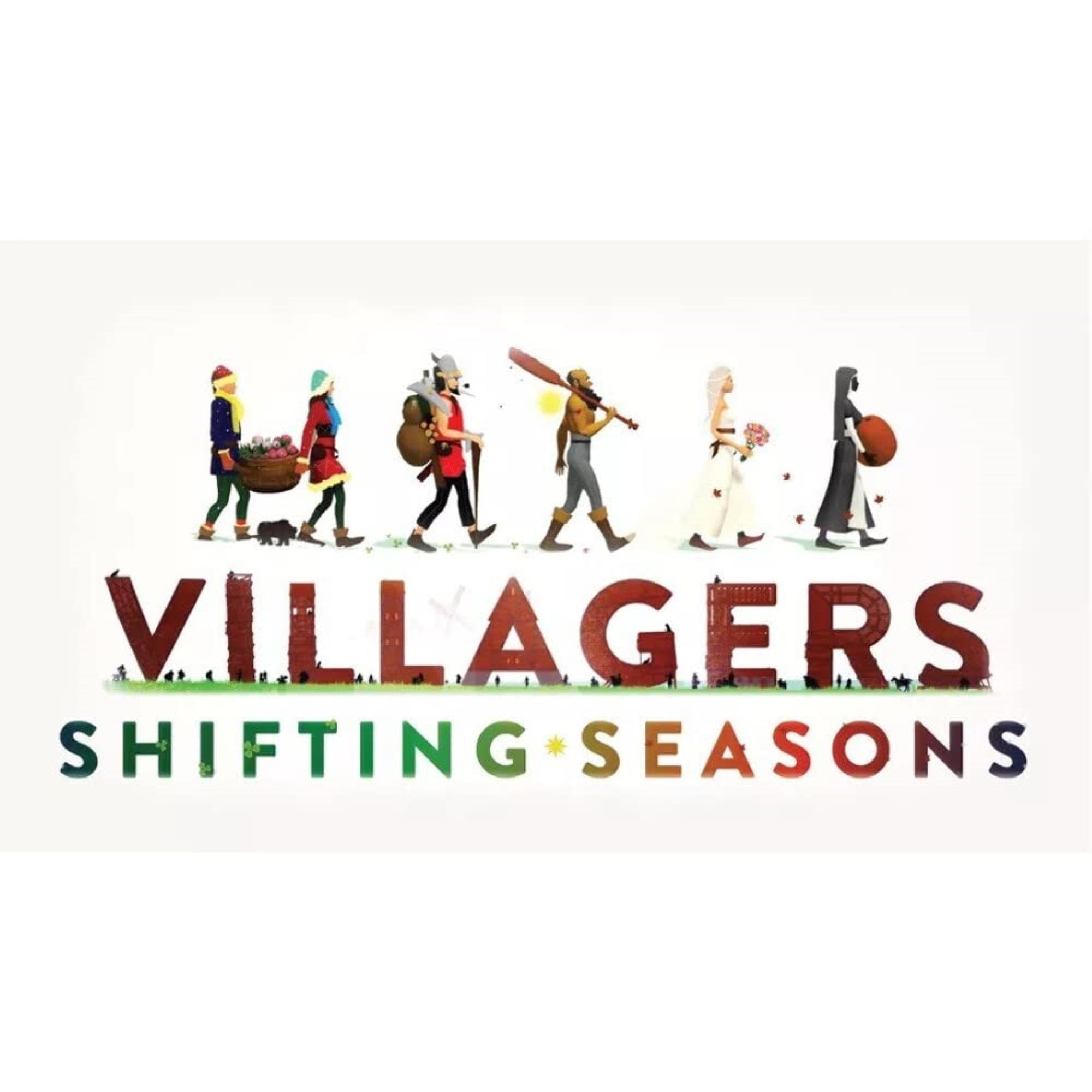 Sinister Fish Games Villagers: Shifting Seasons - Expansion, A Card Drafting & Tableau Building Game For 1-5 Players, 30 To 60 M
