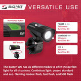 SIGMA Light - BUSTER 100, Power Light w/ optional NUGGET II Flash