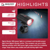 SIGMA Light - BUSTER 300, Power Light w/ Optional Nugget II Flash