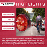 SIGMA Light - NUGGET II or Nugget II Flash, Taillight