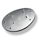 JSD Billet Aluminum Fuel Door for Ford Mustang 2024+, Black Anodized