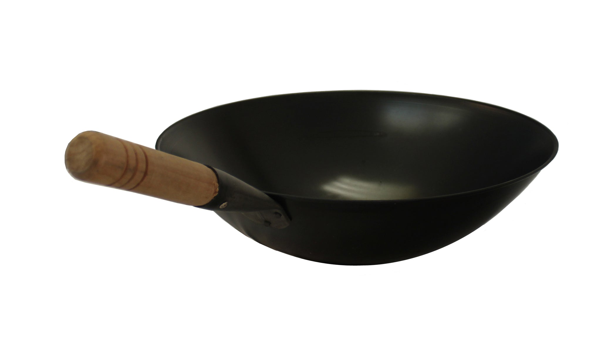 17 Cool Roll Iron Wok, Handle (Induction Ready)