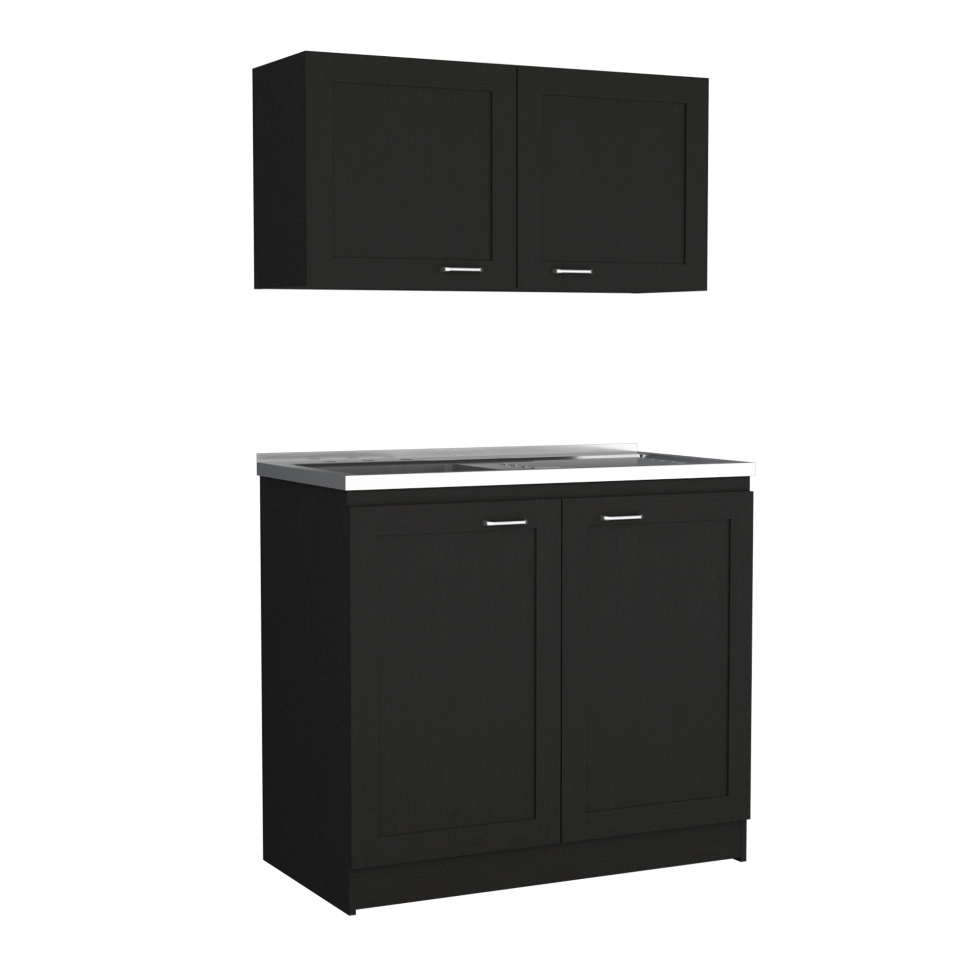 Zurich Cabinet Set -Kitchen -Black