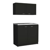 Zurich Cabinet Set -Kitchen -Black