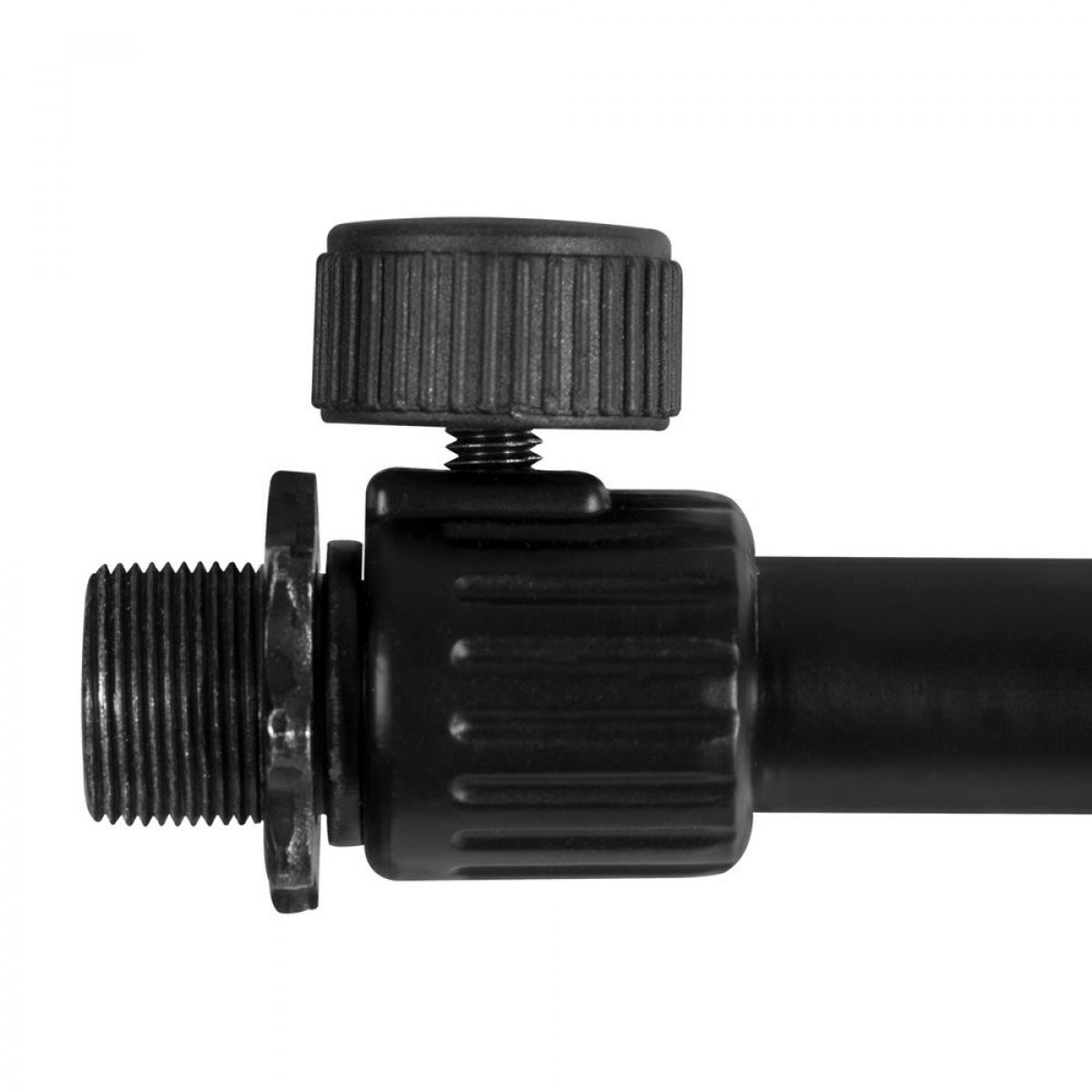 Hex-Base Studio Stand W/ Telescoping Boom (Black)