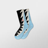 SNKR Socks - Black Metallic 5