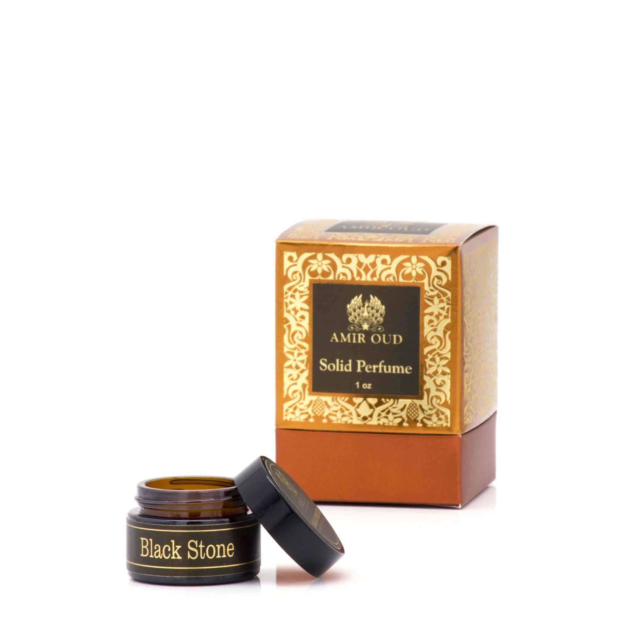 Black Stone Solid Perfume