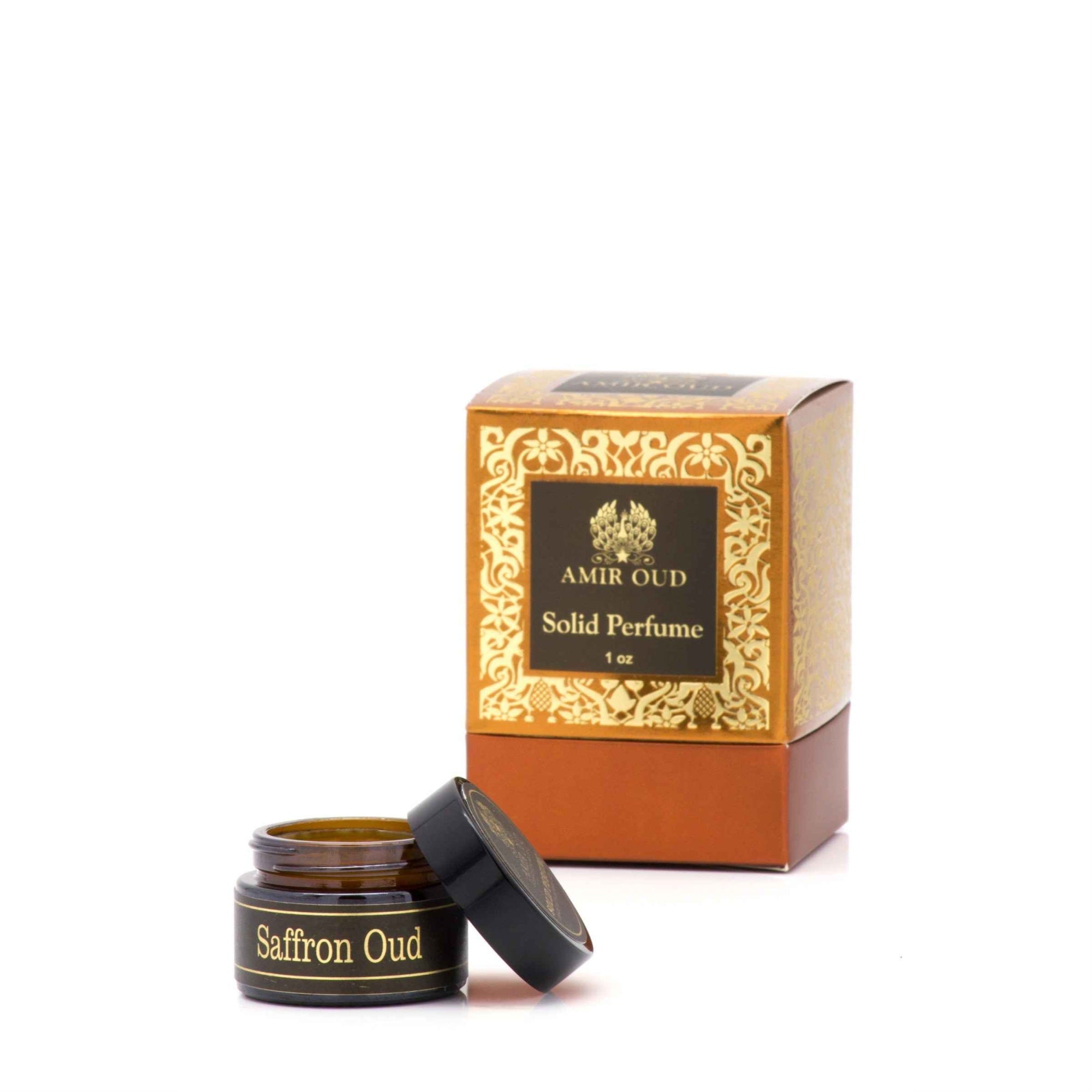 Saffron Oud Solid Perfume