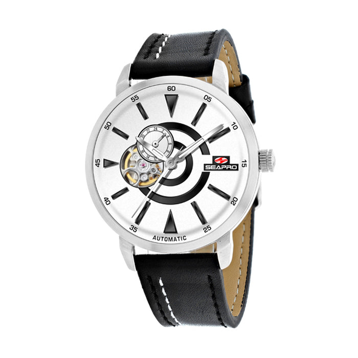 Seapro Men'S Elliptic - White - Automatic Watch