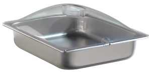 1/2 Size (4.3 Qt.) Chafing Pan & Plastic Lid