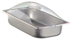 1/3 Size (2.6 Qt.) Chafing Pan & Plastic Lid