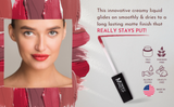 Molly Stay Put Matte Lip Cream | Stunning Kiss-Proof Lipstick