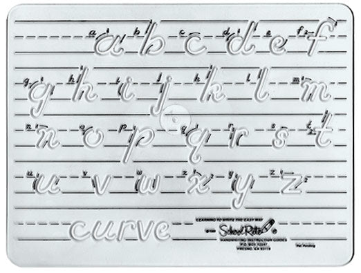 Lowercase Trans-Manuscript Template