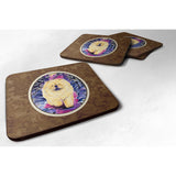 Caroline'S Treasures Ss1005Fc Chow Chow Foam Coasters (Set Of 4), 3.5 H X 3.5 W, Multicolor