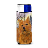 Norwich Terrier Ultra Beverage Insulators For Slim Cans Ss1012Muk