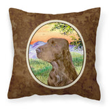 Caroline'S Treasures Ss1017Pw1414 Field Spaniel Decorative Canvas Fabric Pillow, Large, Multicolor