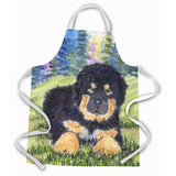 Caroline'S Treasures Ss1037Apron Tibetan Mastiff Apron, Large, Multicolor