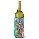 Bergamasco Sheepdog Wine Bottle Beverage Insulator Beverage Insulator Hugger