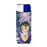 Finnish Lapphund Ultra Beverage Insulators For Slim Cans Ss1054Muk