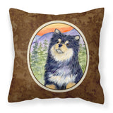 Caroline'S Treasures Ss1057Pw1414 Finnish Lapphund Decorative Canvas Fabric Pillow, Large, Multicolor