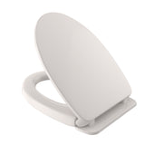 Toto SoftClose Non Slamming, Slow Close Elongated Toilet Seat and Lid, Colonial White (SS124#11)