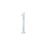 3 Inch Stainless Steel Self Adhesive Address Number. Number: 1