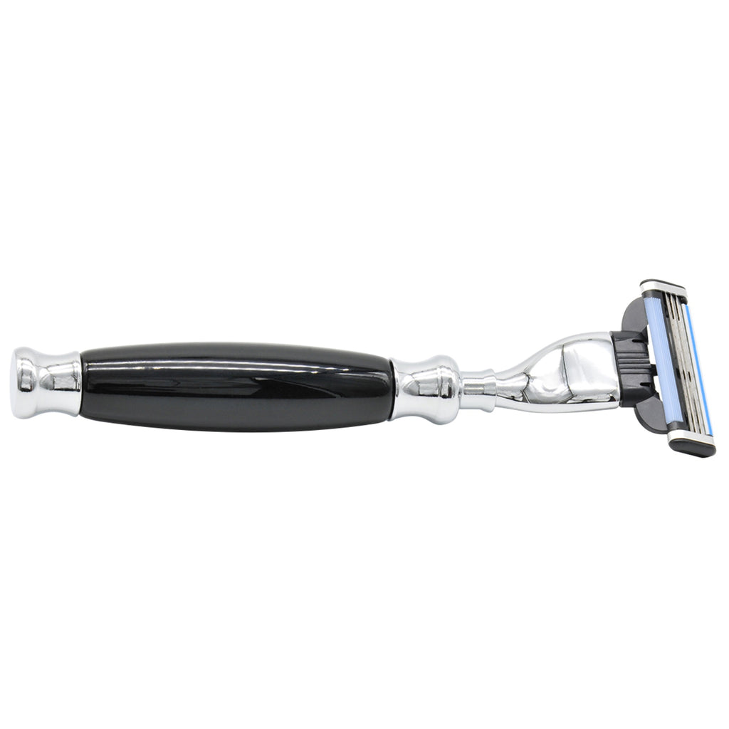 Union Razor Straight Razor Union Razors Ss3Rz Razor With Black Resin Handle And Lubricating Strip ...