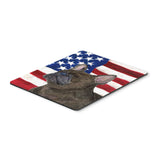 Caroline'S Treasures Mouse/Hot Pad/Trivet, Usa American Flag With French Bulldog (Ss4003Mp)