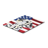Caroline'S Treasures Mouse/Hot Pad/Trivet, Usa American Flag With Dalmatian (Ss4018Mp)
