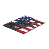 Caroline'S Treasures Mouse/Hot Pad/Trivet, Usa American Flag With Australian Kelpie (Ss4025Mp)