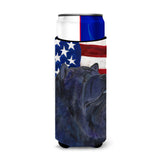 Usa American Flag With Chow Chow Ultra Beverage Insulators For Slim Cans Ss4028Muk