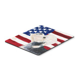 Caroline'S Treasures Mouse/Hot Pad/Trivet, Usa American Flag With Dandie Dinmont Terrier (Ss4030Mp)
