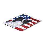 Caroline'S Treasures Mouse/Hot Pad/Trivet, Usa American Flag With Papillon (Ss4032Mp)
