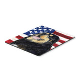 Caroline'S Treasures Mouse/Hot Pad/Trivet, Usa American Flag With Tibetan Mastiff (Ss4039Mp)