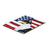 Caroline'S Treasures Mouse/Hot Pad/Trivet, Usa American Flag With Basenji (Ss4041Mp)