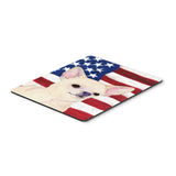 Caroline'S Treasures Mouse/Hot Pad/Trivet, Usa American Flag With Chihuahua (Ss4228Mp)