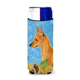 Min Pin In Summer Flowers Ultra Beverage Insulators For Slim Cans Ss4235Muk