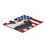 Caroline'S Treasures Mouse/Hot Pad/Trivet, Usa American Flag With Cavalier Spaniel (Ss4248Mp)