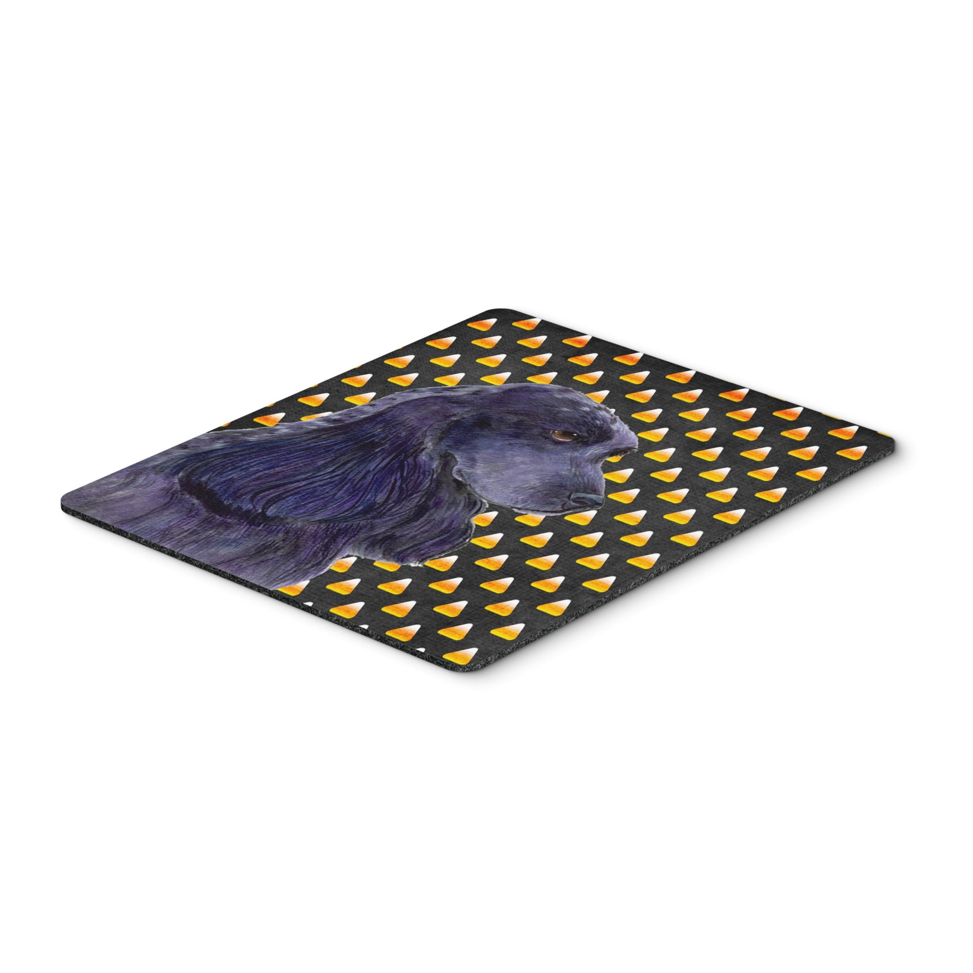 Caroline'S Treasures Mouse/Hot Pad/Trivet, Cocker Spaniel Candy Corn Halloween Portrait (Ss4264Mp)